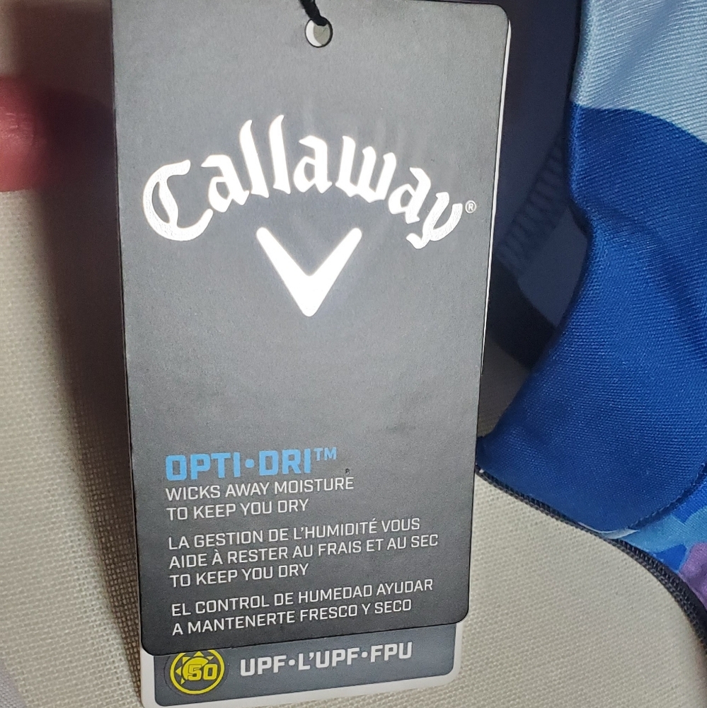 Callaway Golf XL NWT Blue Sea Star Opti Dry Athletic Dress‎ - Picture 10 of 14